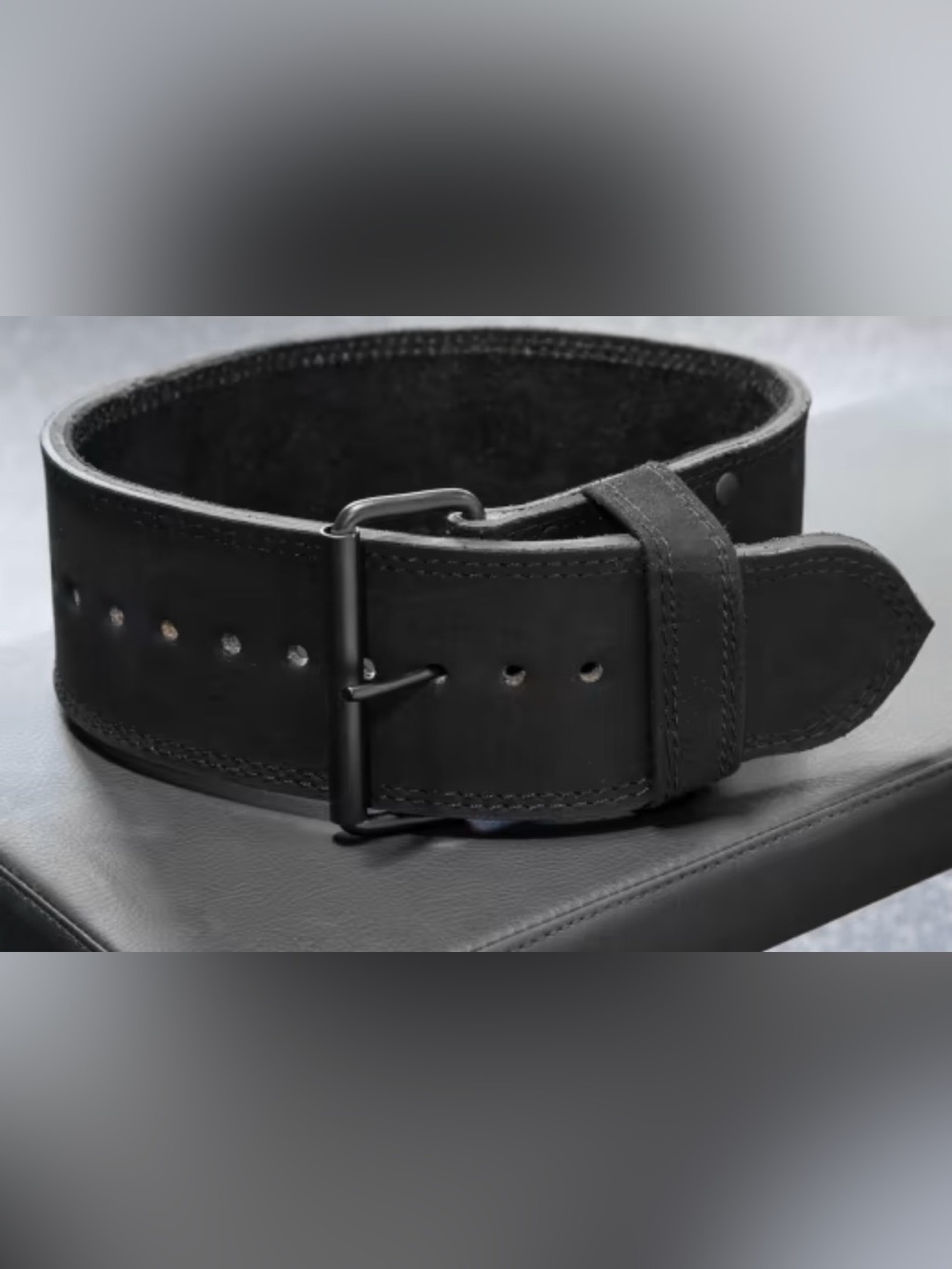 Rogue Black Embroidered Weightlifting Belt - Men's Accessory